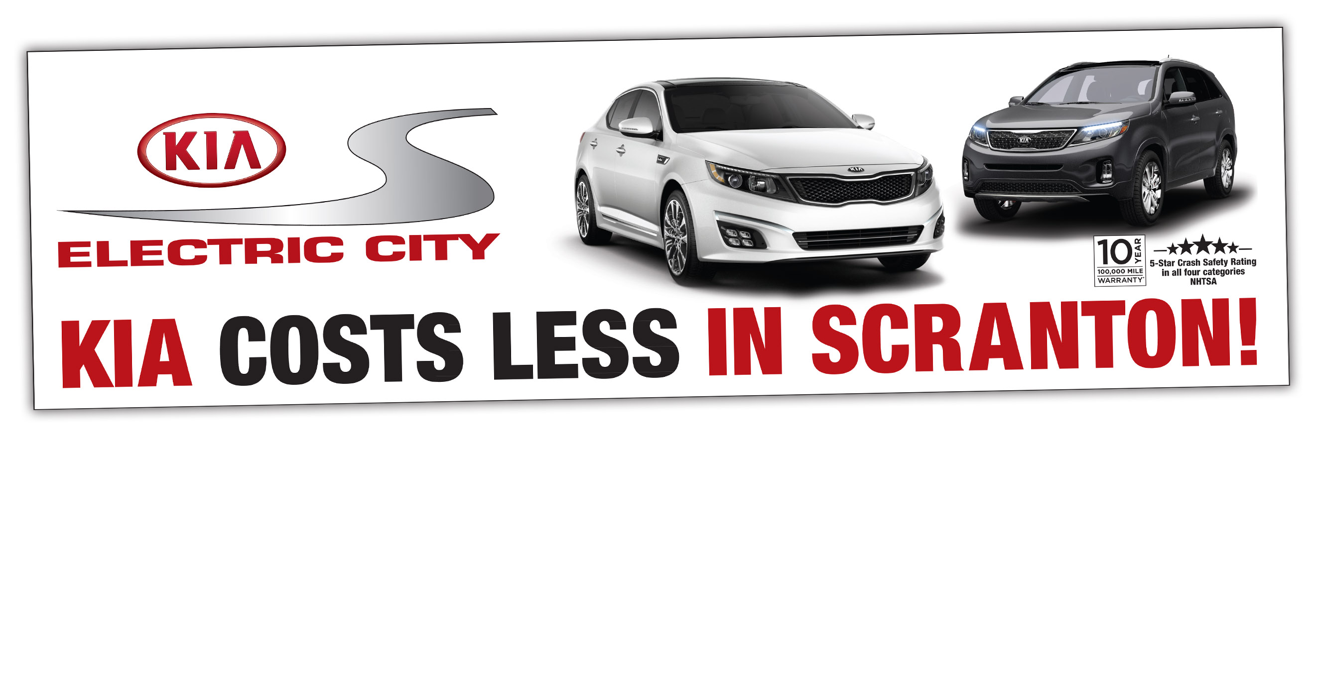 Scranton Car Dealer Billboard