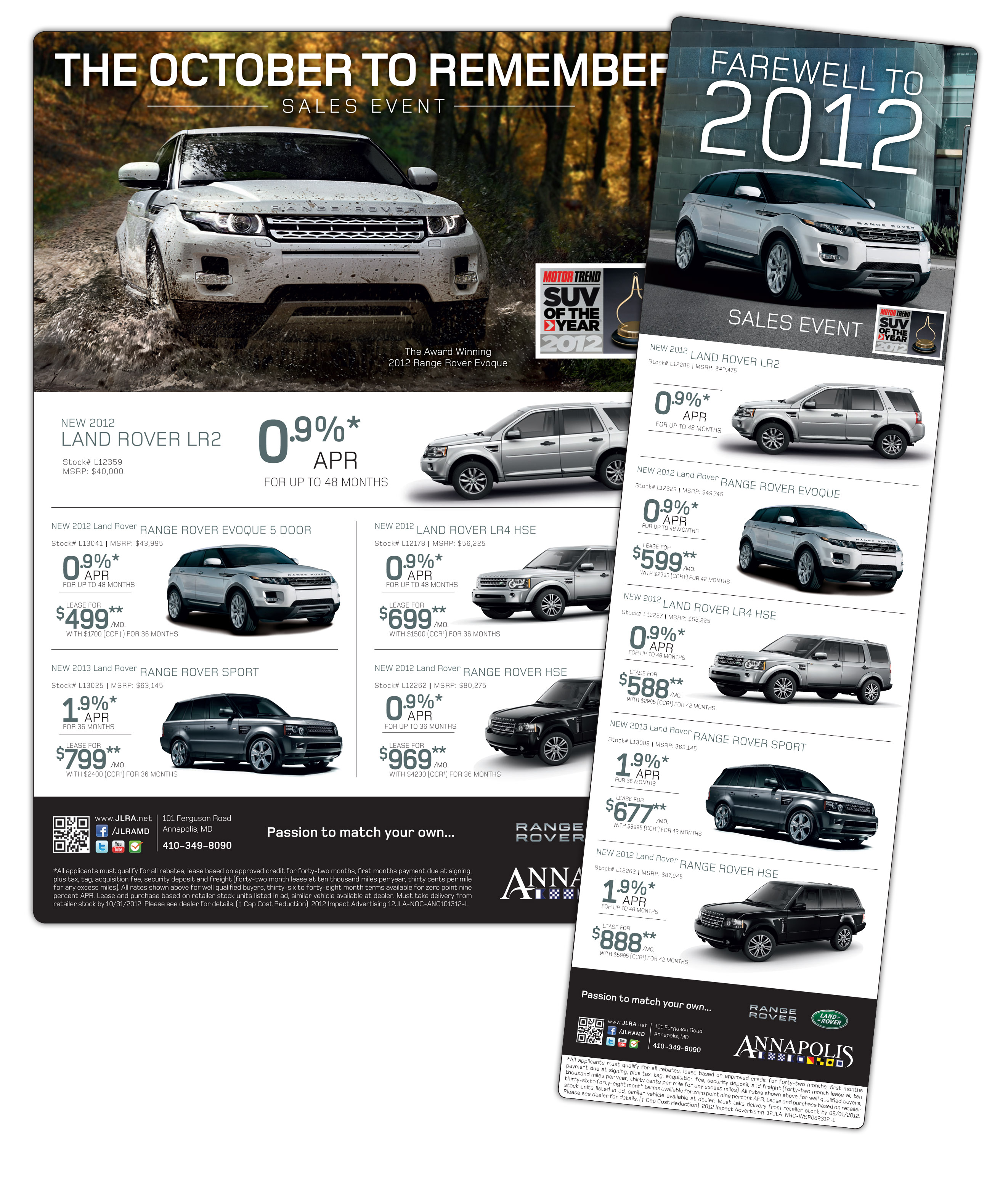 Land Rover Newspaper Advertising