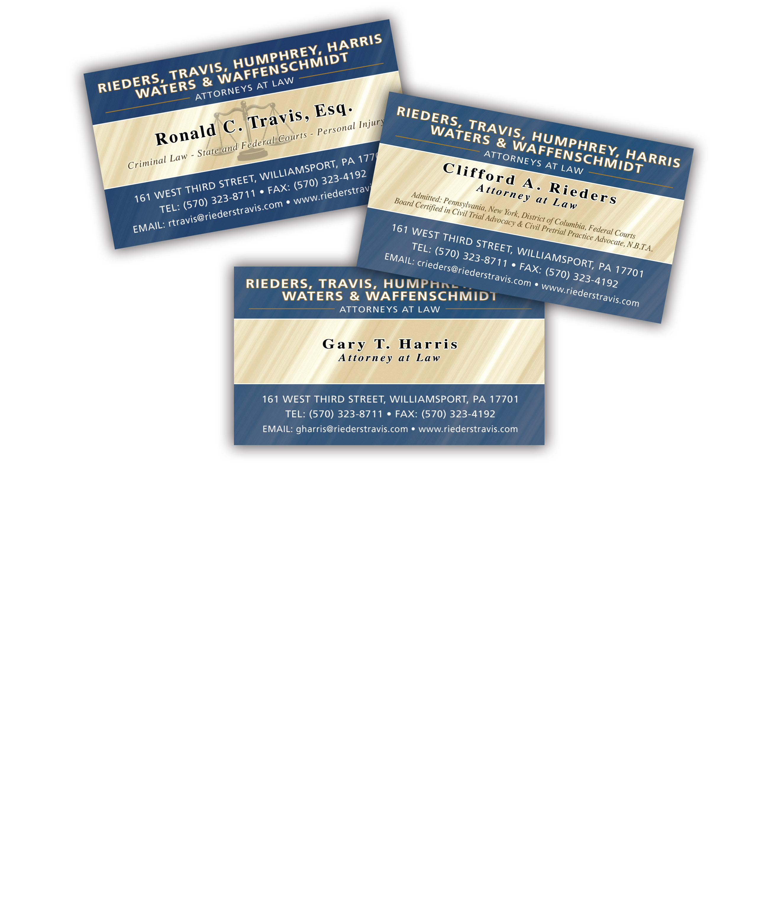 Law Firm Business Cards