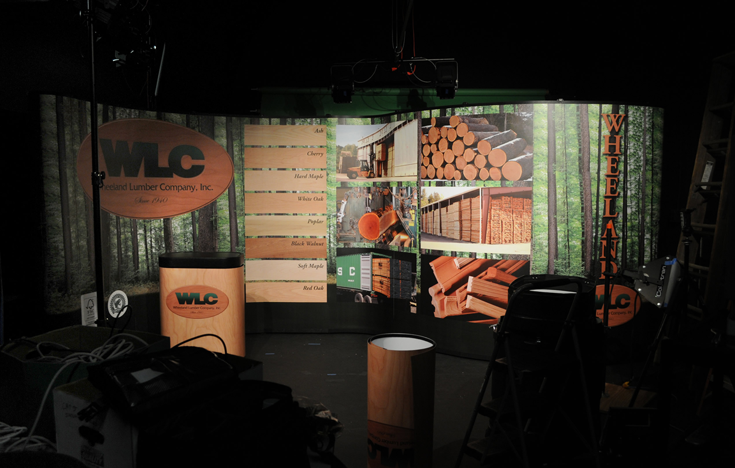 Lumber Company Trade Show Booth